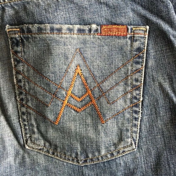 7 For All Mankind Other - Seven 7 For All Mankind Men’s “A Pocket” Jeans 38